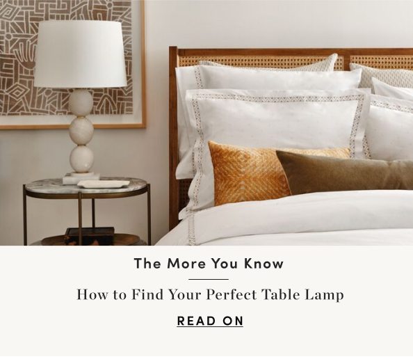 How to Find Your Perfect Table Lamp