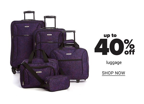 Up to 40% off Luggage from American Tourister, Samsonite and more - Shop Now