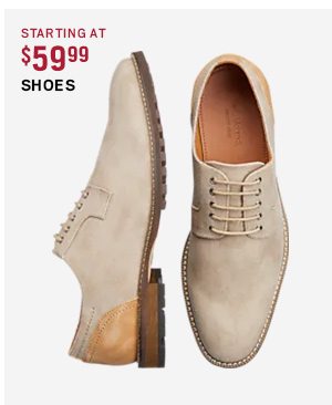 Shoes Starting at $59.99