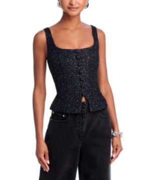 x Wicked Sequin Tweed Tank Top - Exclusive