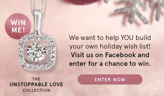 Visit Us on Facebook and Enter For a Chance to Win an Unstoppable Love Diamond Necklace