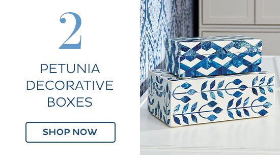 Petunia Decorative Boxes