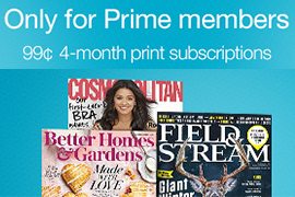 4-Month Print Subscriptions for $0.99