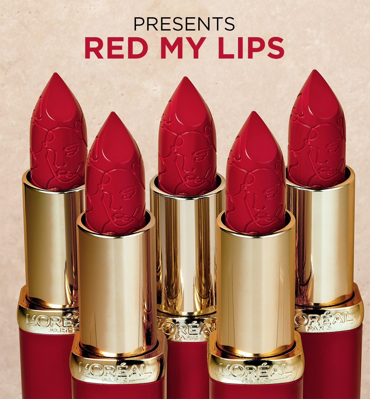 PRESENTS RED MY LIPS
