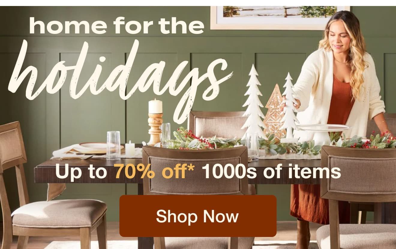 Shop Home for the Holidays