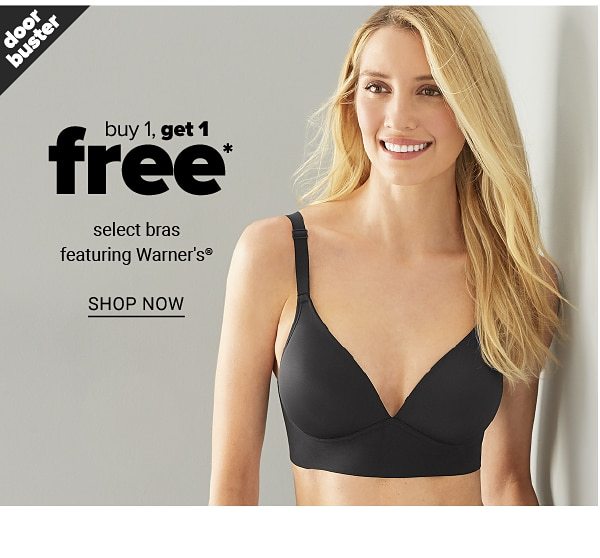 Buy 1 Get 1 Free Select bras featuring Warner's - Shop Now