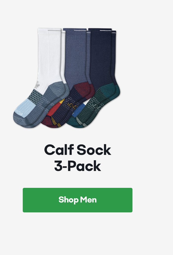 Calf Sock 3 Pack. Shop Men
