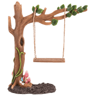 Fairy Swing Garden Statue