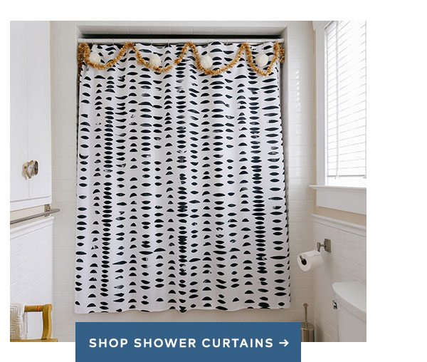 SHOP SHOWER CURTAINS