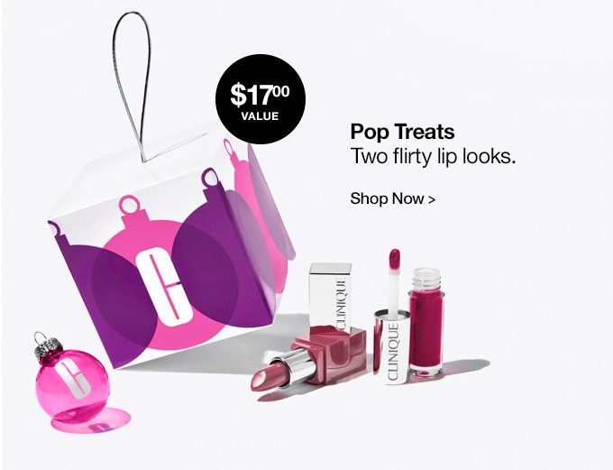 Pop Treasts Two flirty lip looks.