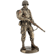 Bronze US Army Solider