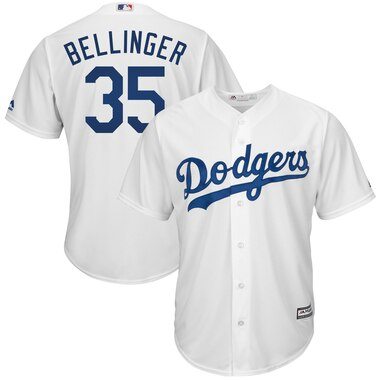 Majestic Cody Bellinger Los Angeles Dodgers White Cool Base Player Jersey