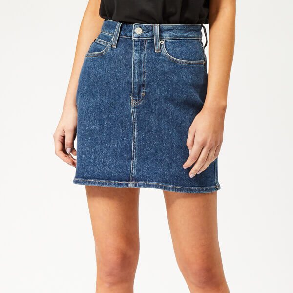 HR Mini Skirt - Denim