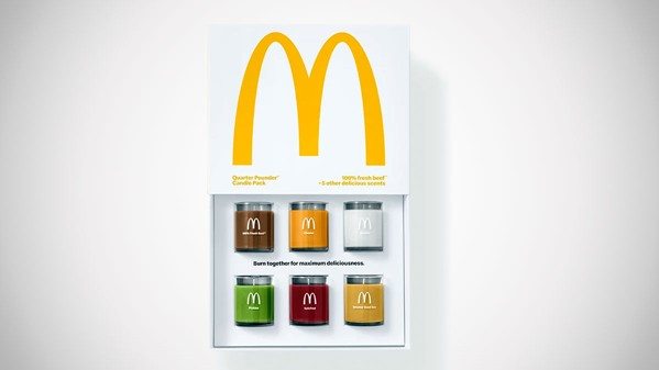 McDonald's Quarter Pounder Scented Candle Pack