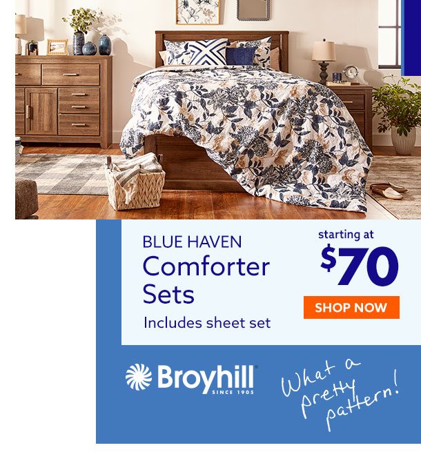 Blue Haven Comforter Sets Starting at $70