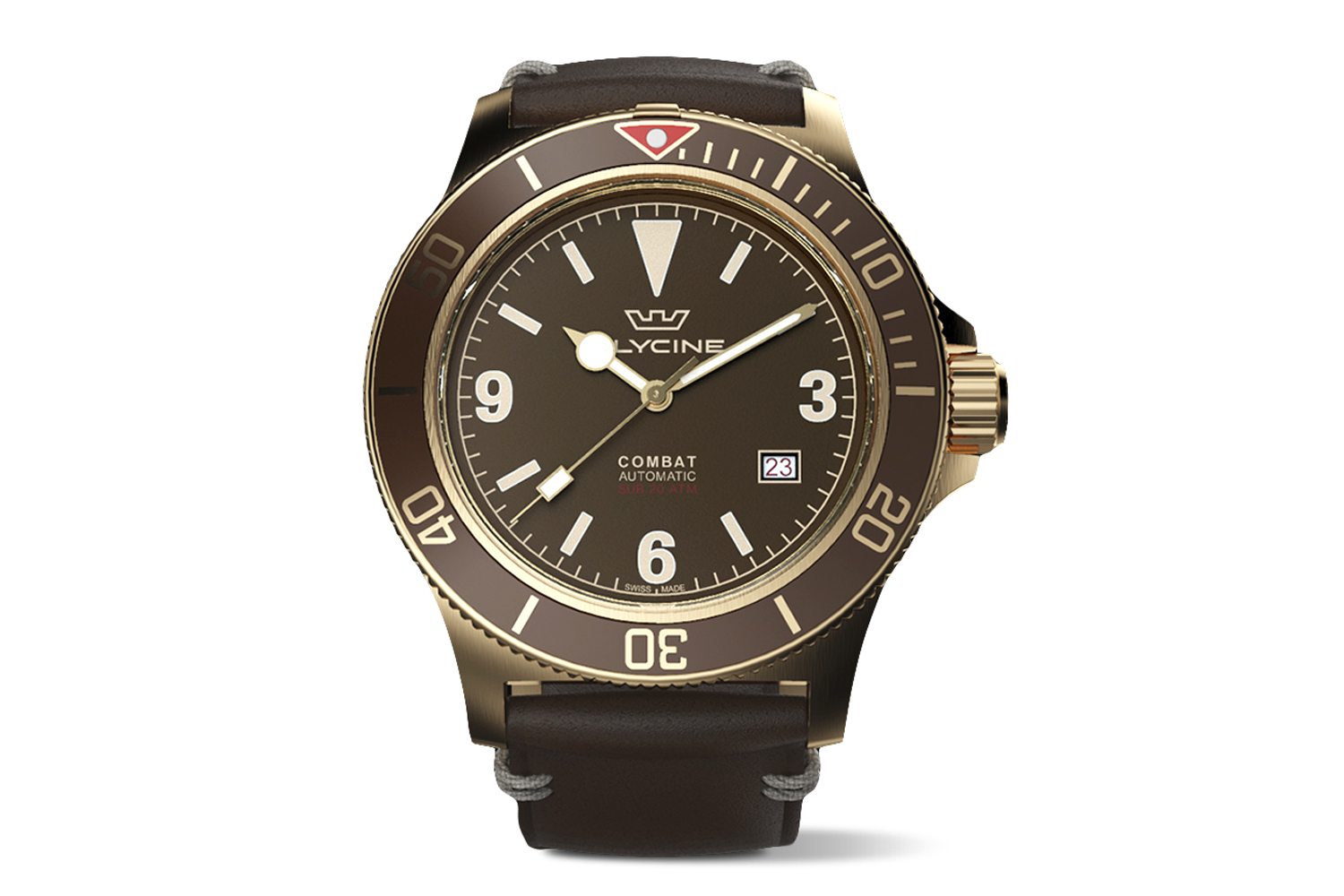 Glycine Combat Sub Bronze Watch – Drop Exclusive