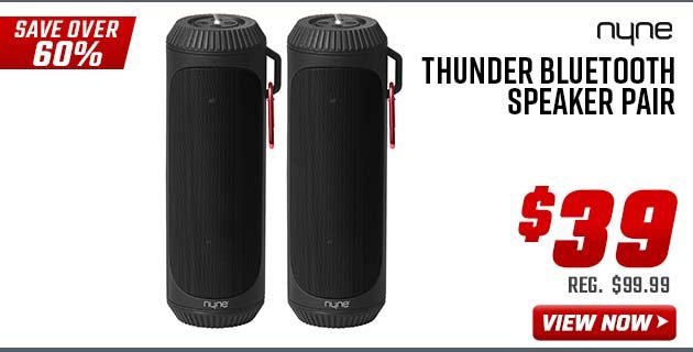 nyne thunder bluetooth speaker