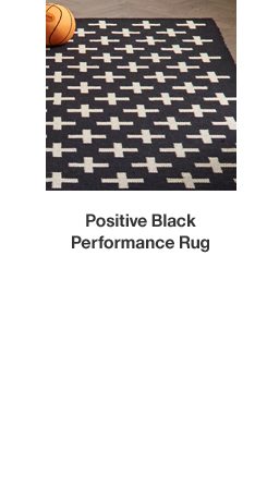 Positive Black Performance Rug