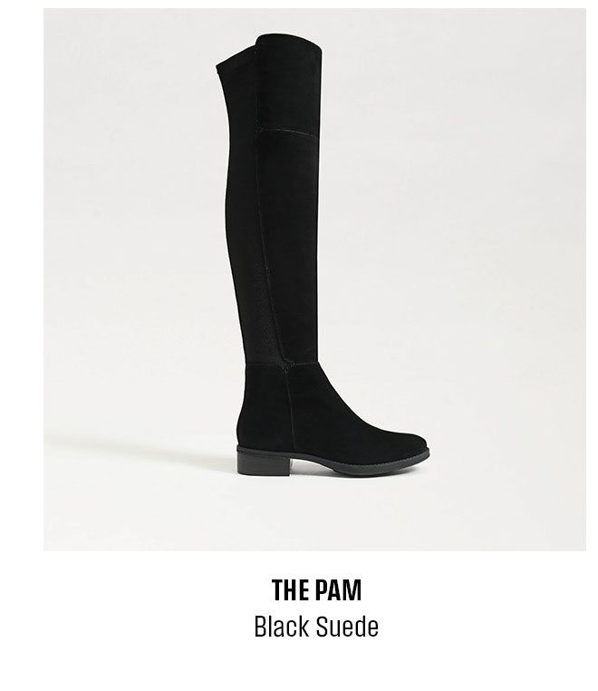 The Pam (Black Suede)