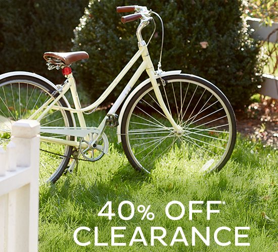 40% Off Clearance Bed, Bath, Fabric, Upholstery, Kitchen & Entertaining*