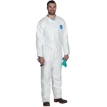 DUPONT Unhooded Tyvek® Coveralls with Open Ankles and Wrists 
