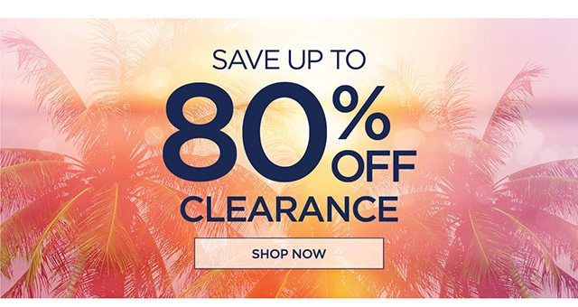 Save up to 80% Clearance