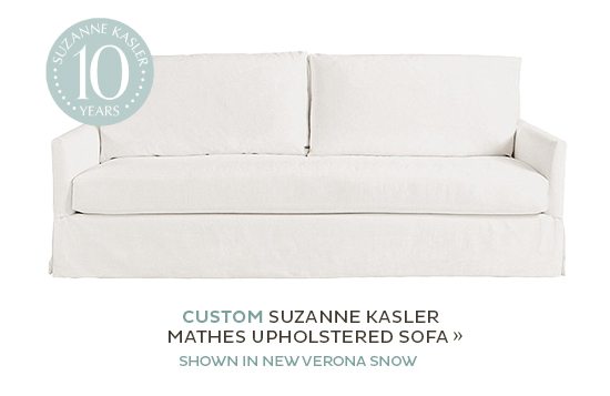 Suzanne Kasler Mathes Upholstered Sofa