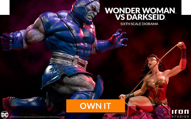 Wonder Woman vs Darkseid Diorama (Iron Studios)