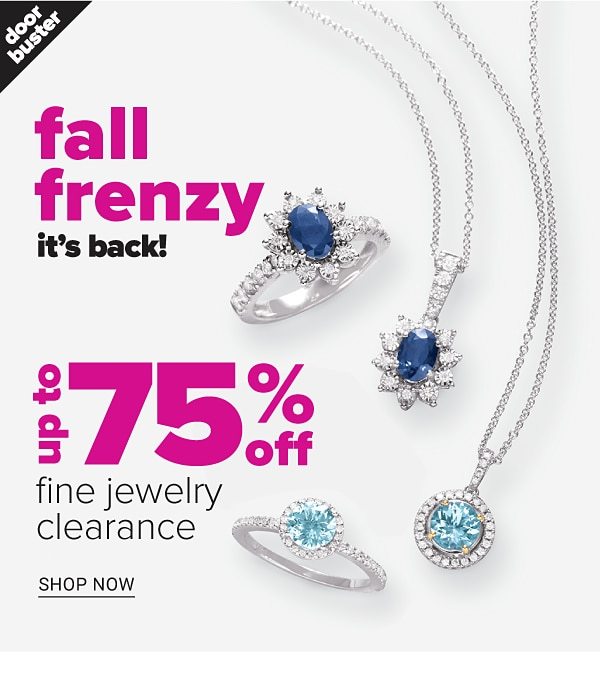 Up to 75% off Fine Jewelry Clearance - Shop Now