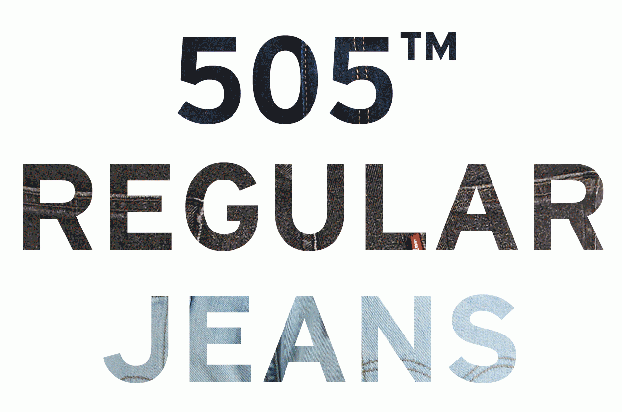 505™ Regular Jeans. GRAB A PAIR