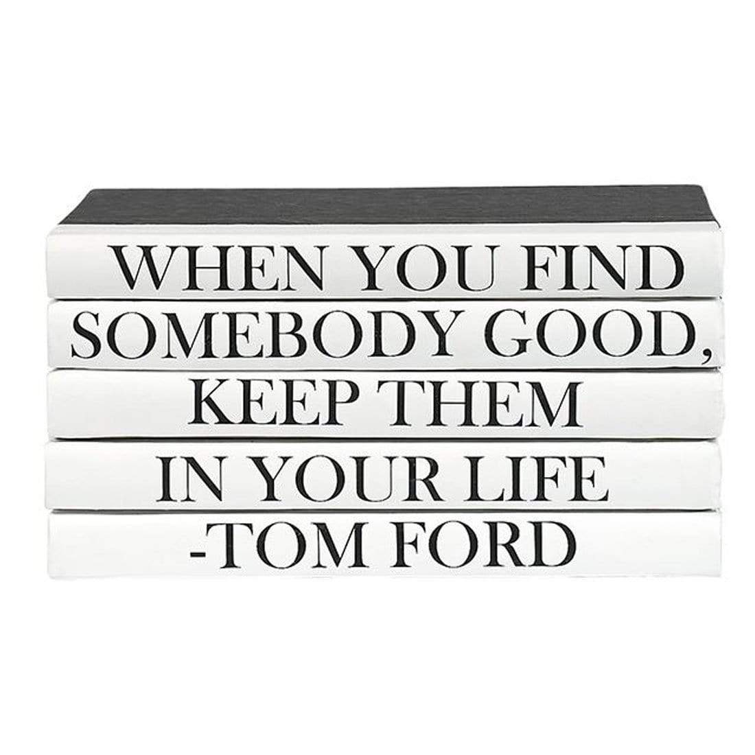 Image of Stack of Books, When You Find Somebody Good