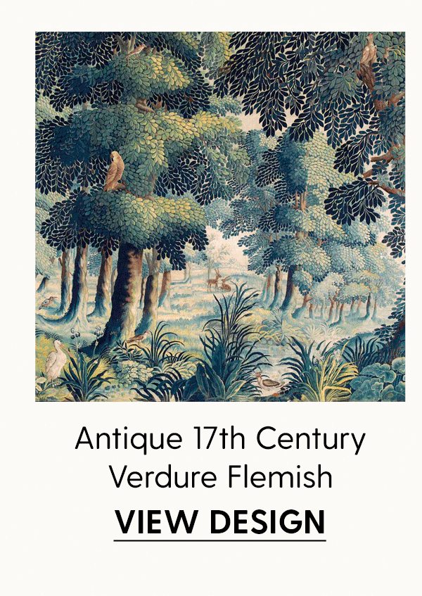 Antique 17th Century Verdure Flemish | View Design