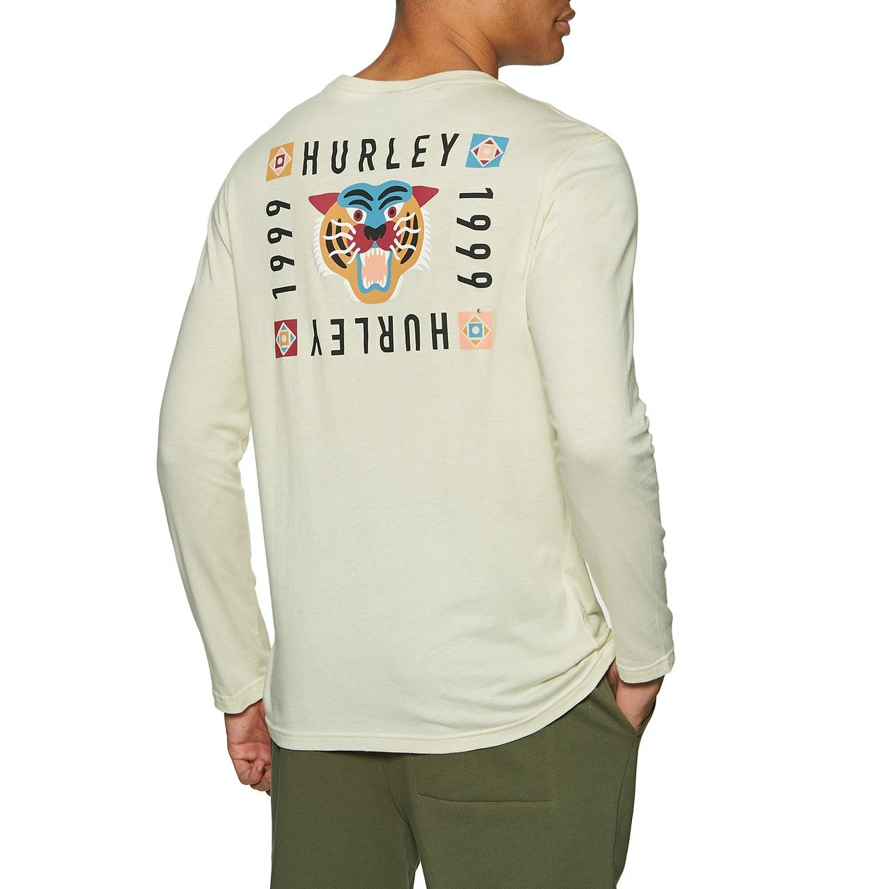 Hurley Bengal Mens Long Sleeve T-Shirt - Phantom