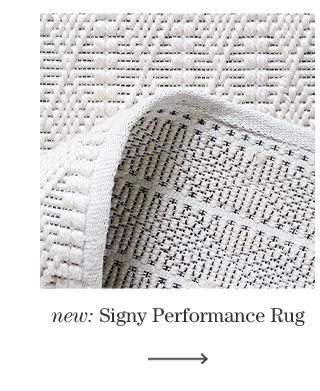 Signy Performance White Geometric Rug