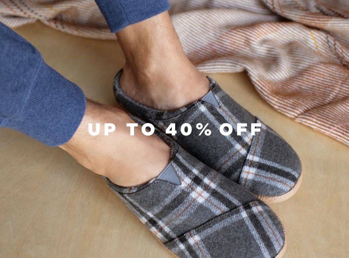 Up to 40% off toms 