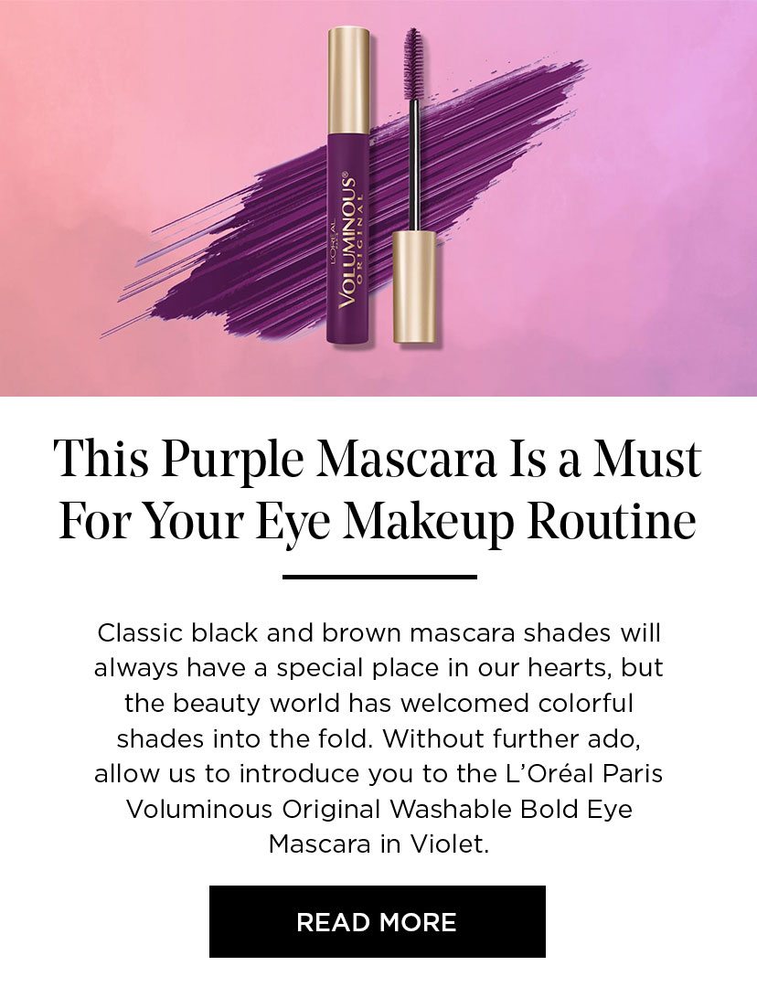 This Purple Mascara Is a Must For Your Eye Makeup Routine - Read More