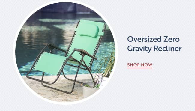 Oversized Zero Gravity Recliner