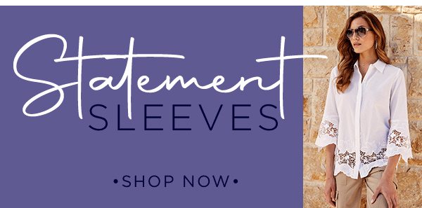 Statement Sleeves