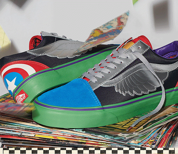 zumiez marvel vans