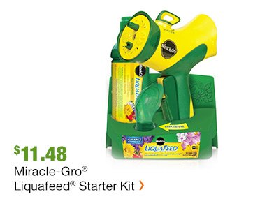 $11.48 MIRACLE-GRO LIQUAFEED STARTER KIT