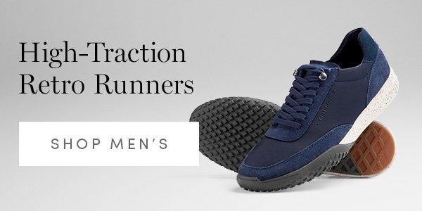 High-Traction Retro Runners | SHOP MEN'S