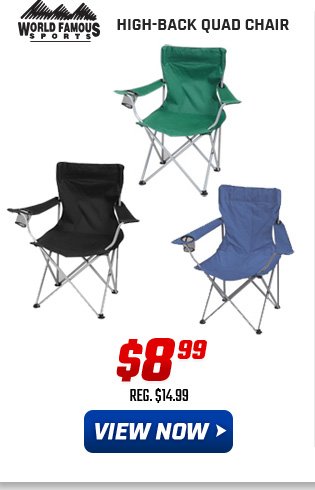 World Famous Sports High-Back Quad Chair