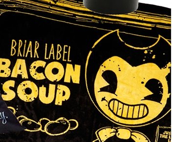 Bendy and the Ink Machine Bacon Soup Throw Blanket