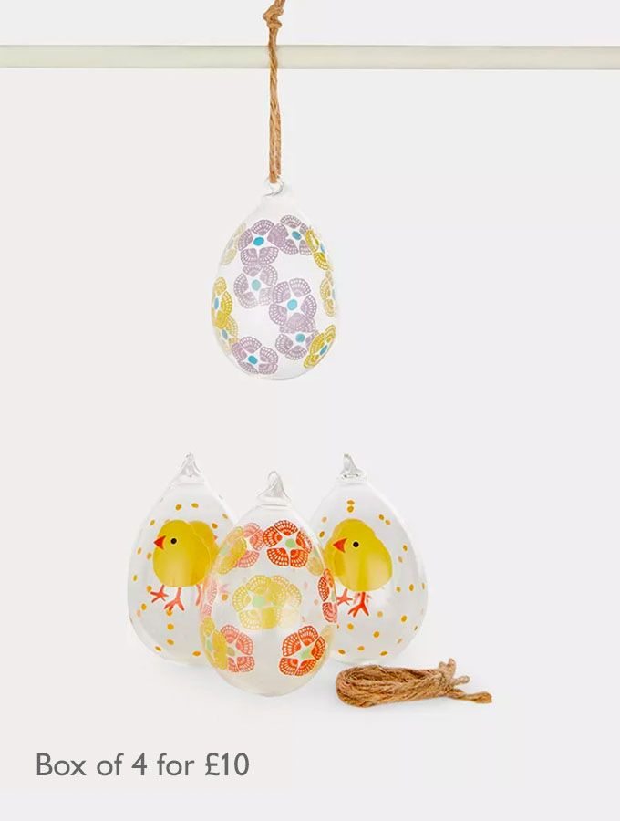 John Lewis Easter Decorations, Box of 4, £10