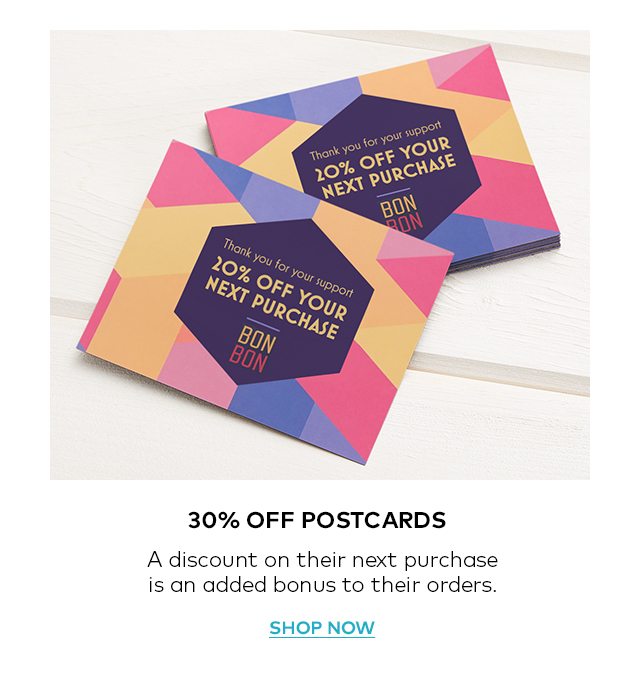 30% off Postcards. Shop now.
