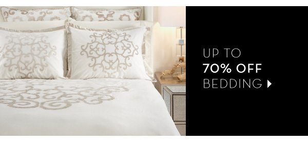 Up to 70% off Bedding