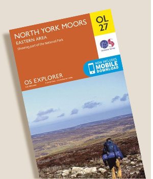 Ordnance Survey North York Moors Map