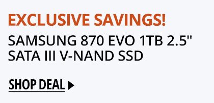 SAMSUNG 870 EVO 1TB 2.5" SATA III V-NAND SSD