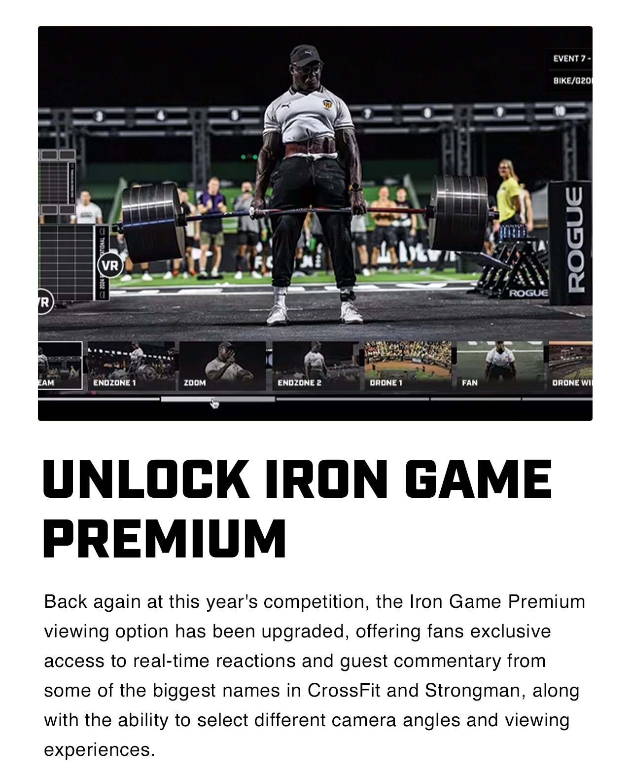 Unlock Iron Game Premium