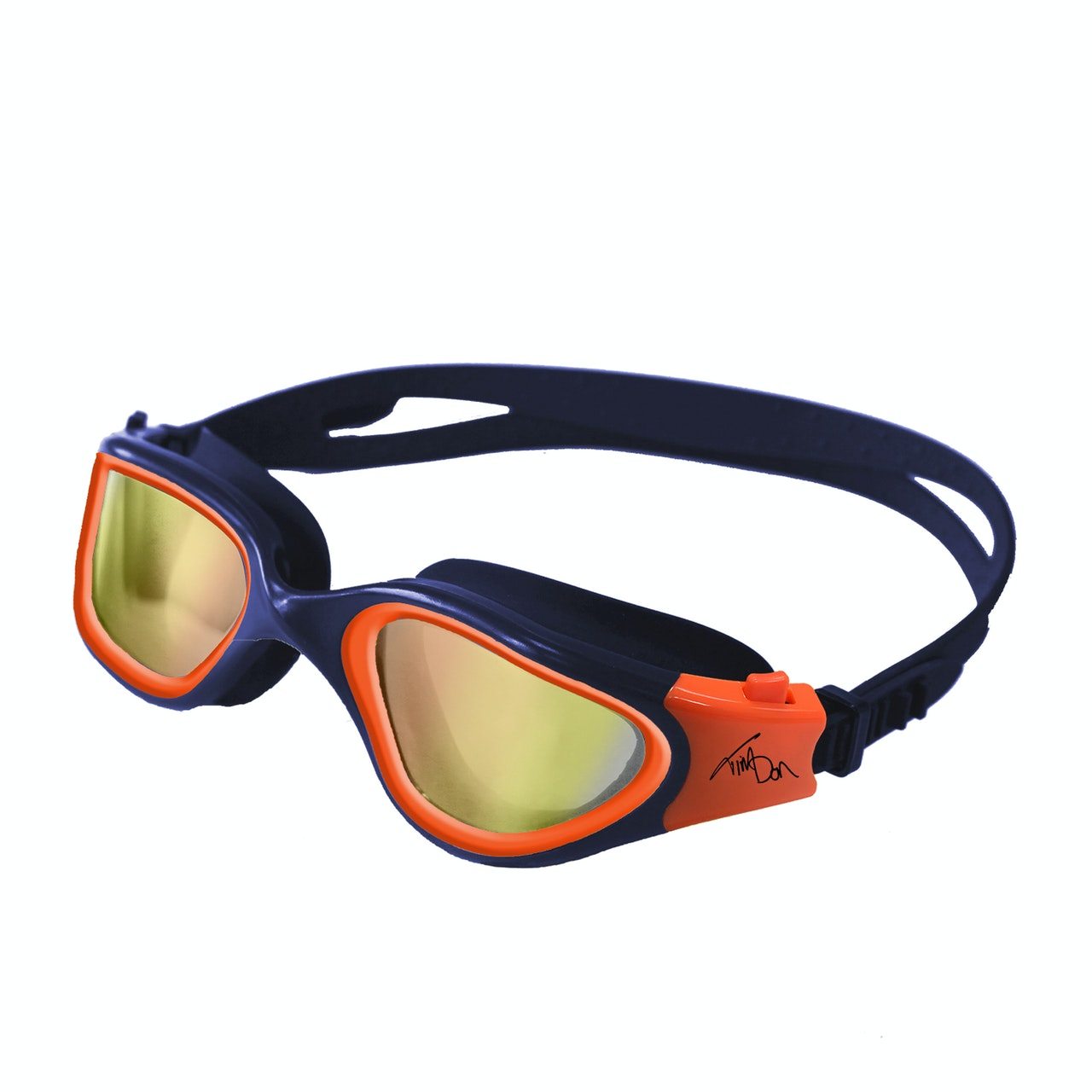Zone3 Vapour Swimming Goggle - Tim Don Exclusive Navy Neon Orange